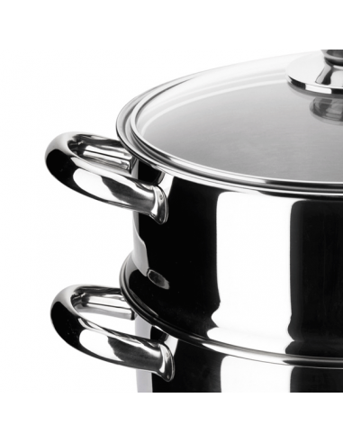 Dampfgar-Set mit Topf und Dampfgarer...