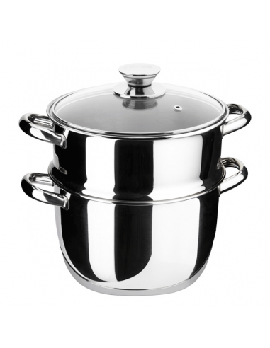 Dampfgar-Set mit Topf und Dampfgarer...