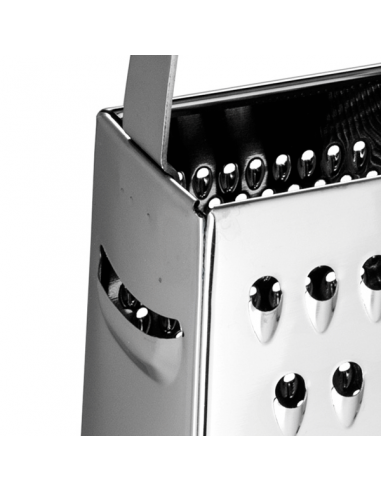 Buy four-way grater - Professional kitchen utensils - Stainless steel  kitchenware Largo 18cm