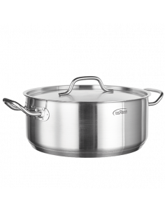 Cacerola industrial con tapa