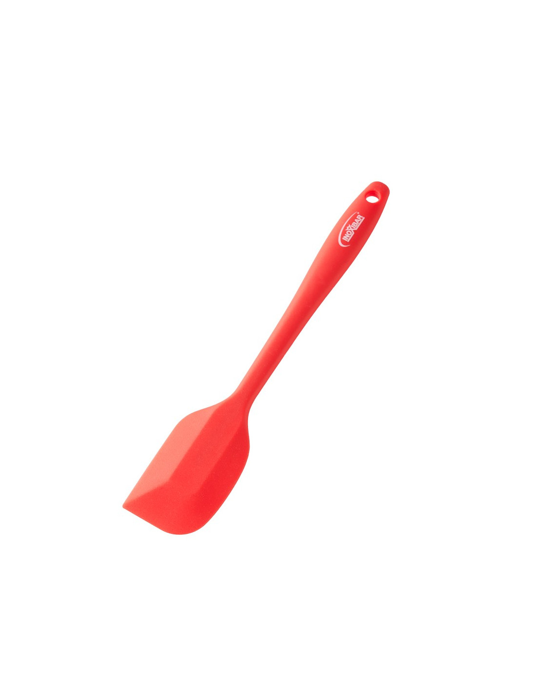 Espátula de silicona - Sartenes y utensilios de cocina profesional Largo  21.5cm Color Rojo
