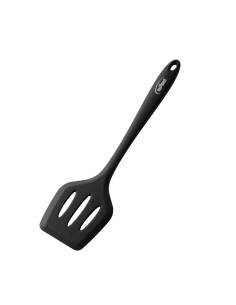 Slotted silicone spatula