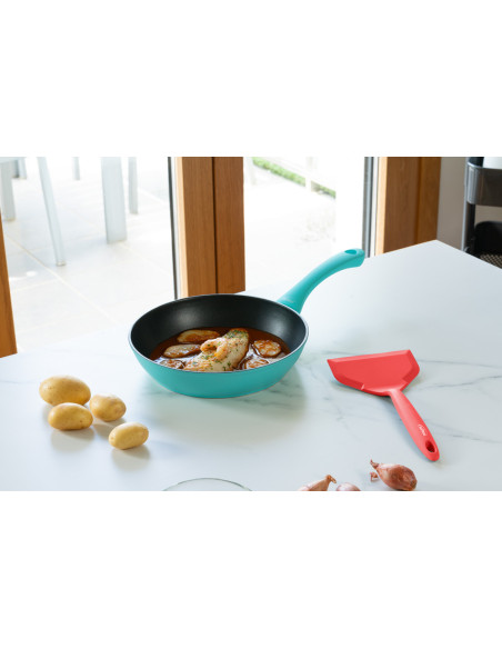Rainbow Blue fry pan