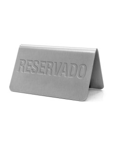 Set of 6 table signs RESERVED