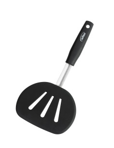 Wide silicone spatula