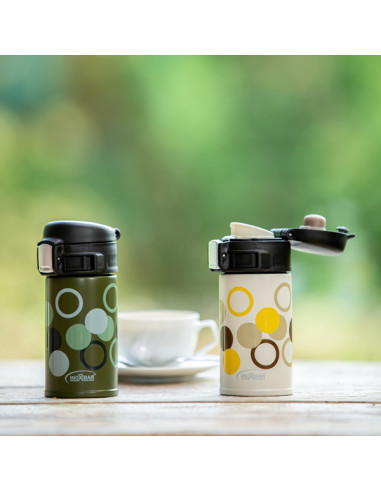 ThermoCup Circles Brown