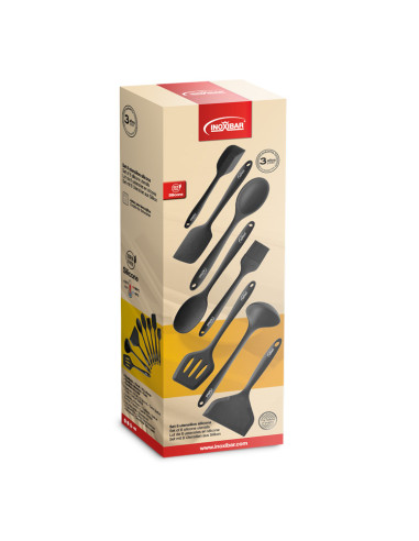 Lot de 8 ustensiles en silicone