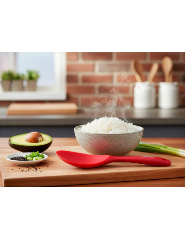 Cuchara de arroz de silicona